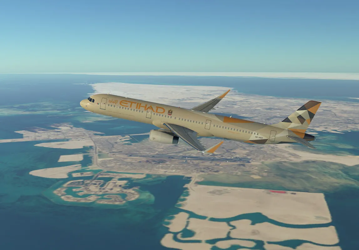 Airbus A321 Etihad
