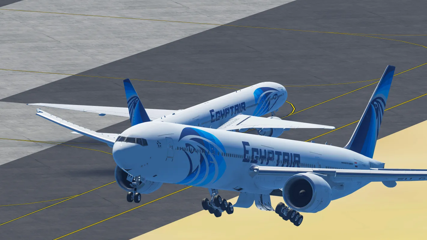 Boeing 777-300ER Egypt Air
