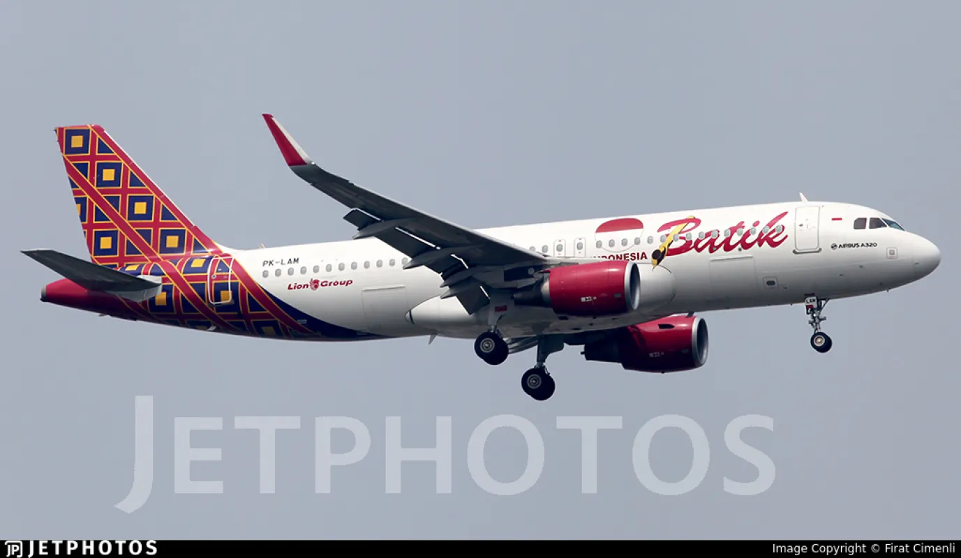 Airbus A320 Batik Air