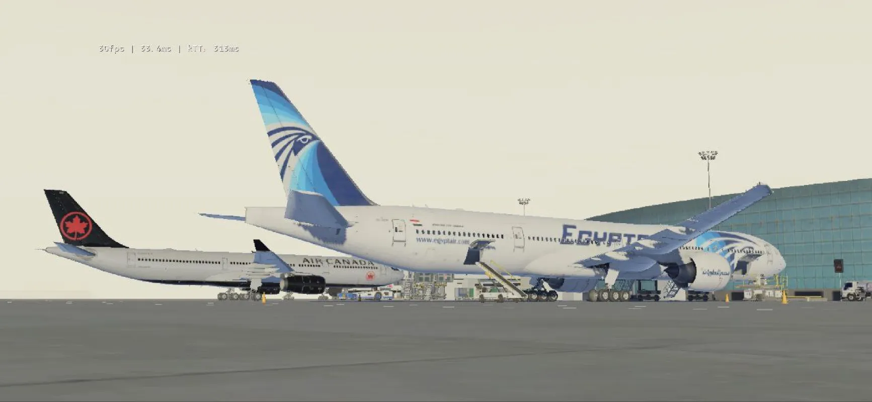 Boeing 777-300ER Egypt Air